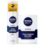 Nivea Men Hassas Tıraş Köpüğü 200 Ml +Tıraş Sonrası Balsam Hassas 100 Ml