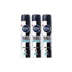 Nivea Men Invisible Black White Fresh 3x150 Ml Deodorant