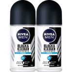 NIVEA Men Invisible Black & White Fresh Erkek Deodorant Roll-on 50 Ml 2'li