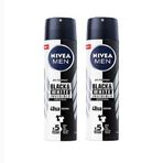 Nivea Men Invisible Black & White Original 48 Saat Anti-Perspirant Koruma 150 ml 2'li Erkek Deodorant Sprey
