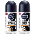 Nivea Men Invisible Black&White Güçlü Etki 2x50 Erkek Roll-On Deodorant