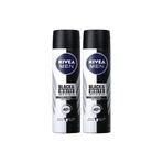 NIVEA Men Invisible Black&white Original Erkek Deodorant Sprey 150 Ml 2'li P10109