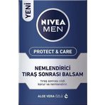 Nivea Men Nemlendirici Tıraş Sonrası Balsam Protect & Care 100 Ml,Hızlı Emilir,Normal Ve Kuru Ciltle