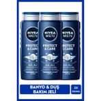 Nivea Men Protect & Care Aloe Vera Nemlendirici Erkek Duş Jeli 3X500 ml - 1500 ml