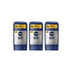 Nivea Men Silver Protect Stick Deodorant 50 ml 3 Adet