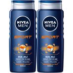 Nivea Men Sport 2x500 ml Erkek Saç ve Vücut Şampuanı