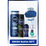 NIVEA MEN Sprey Deodorant 150 ml, Roll-on Deodorant, Duş Jeli, Tıraş Sonrası Losyon