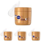 NIVEA Nemlendirici El ve Vücut Bakım Kremi Cocoa Butter 400 ml,72 Saat Nemlendirici,Kakao Yağı,E Vitamini,Kakao Kokusu (4 paketi)