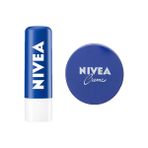 Nivea Nemlendirici Krem 150Ml + Nivea Original Care Dudak Bakim Kremi 4.8Gr 2Li Bakim Seti
