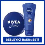 NIVEA Nemlendirici Yüz Kremi 250 ml ve El Kremi,El,Yüz ve Vücut için - [d]