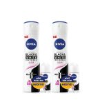 Nıvea Nıvea B&W Clear Kadın Deo Sprey 150 Ml +B&W Clear Mini Roll-On 25 Ml X2
