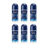 Nivea NİVEA DEO ROLL-ON MEN MİNİ FRESH ACTİVE 25 ML 6 ADET