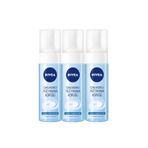 Nivea Normal Ciltler İçin 150 ml x 3 Adet Yüz Temizleme Köpüğü