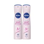 Nivea Pearl Beauty 2x150 ml Bayan Deodorant