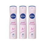 Nivea Pearl Beauty 3x150 ML Kadın Deodorant