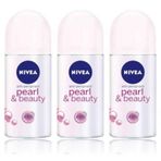 Nivea Pearl & Beauty 3x50 ML Bayan Roll-On