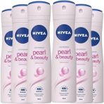 Nivea Pearl Beauty 6x150 ml Kadın Deodorant