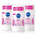 Nivea Pearly & Beauty 3x50 ml Kadın Stick Deodorant