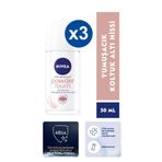 Nivea Powder Touch 3x50 ML Kadın Roll-On