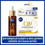 Nivea Q10 40 ml Çift Etkili Cilt Serumu 30 ml Leke Karşıtı Gündüz Yüz Kremi