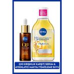 Nivea Q10 Kırışıklık Karşıtı Çift Etkili Cilt Serum 30ml, Aydınlatıcı Micellar Makyaj Temizleme Suyu 400ml