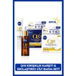 NIVEA Q10 Kırışıklık Karşıtı Yüz Kremi ve Serum Çeyiz Seti, 7 Günde Azalmış Kırışıklık Görünümü