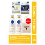 NIVEA Q10 Power 4’lü Cilt Bakım Seti – 2x Sıkılaştırıcı Losyon, Gündüz ve Gece Kremi + Bez Çanta avantaj