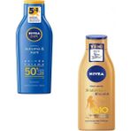 Nivea Q10 Sıkılaştırıcı Bronzluk Losyonu 200 ml +Nivea Sun Korumanem 50+ 200 ml 2li Set