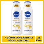 Nivea Q10 Sıkılaştırıcı Vücut Bakım Losyonu 250ml, 7 Günde Sıkılaştırıcı, C Vitamini, Nemlendirici, X2 Adet