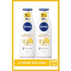 Nivea Q10 Sıkılaştırıcı Vücut Losyonu 250Ml, 10Günde Sıkılaş, C Vitamini, Nemlendirici, Esnek Cilt, X2adet