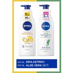 NIVEA Q10 Sıkılaştırıcı Vücut Losyonu 400ml & Aloe Vera Vücut Losyonu 400ml