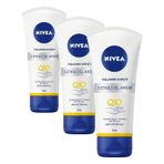 NIVEA Q10 Yaşlanma Karşıtı 3 Etkili El Kremi, 75 ml, Yoğun Nemlendirici (3 paketi)