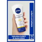 NIVEA Q10 Yaşlanma Karşıtı ve Nemlendirici El Bakım Kremi 75ml, Kırışıklık Karşıtı, UV Filtresi