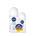 Nivea Roll On 50 ml fresh Natural +B&W Mini