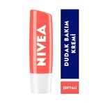 Nivea Şeftali Kokusu 4.8 gr Nemlendirici Dudak Bakım Kremi ve Parlatıcısı