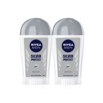 Nivea Silver Protect Erkek 2x40 ml Stick Deodorant