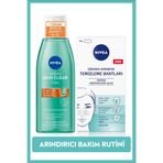NIVEA Sivilce Karşıtı Arındırıcı Tonik Derma Skin Clear 200ml Ve Siyah Nokta Temizleyici Burun Bandı Set