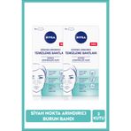 NIVEA Siyah Nokta Temizleyici Burun T-Bant, Gözenek Arındırıcı, Derinlemesine Temizlik, Limon Özü, X2Adet