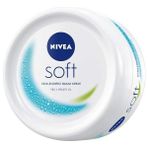Nıvea Soft Krem, 200 Ml, Nemlendirici Bakım Kremi, Yüz, Vücut, El, Jojoba Yağı ve E Vitamini ile Cilt Bakımı, Anında Emilen Hafif Formül, Tüm Ciltler Için - standart