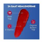 Nivea SPF30 Nemlendirici Dudak Bakım Kremi 4.8 gr Mercan Rose Kırmızı Renkli 24 Saat Nemlendirme - standart