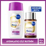 Nivea SPF50+ Güneş Koruyucu LUMINOUS630 Skin Glow Aydınlatıcı Yüz Kremi 40ML ve Serum 15ML, Cam Cilt