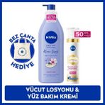 Nivea SPF50 LUMINOUS630 Leke Karşıtı Gündüz Kremi 40ML ve Nemlendirici Losyon 400ML, Çanta Hediye