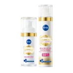 NIVEA SPF50 Luminous630 Leke Karşıtı Gündüz Yüz Kremi 40ml ve Luminous630 Leke Karşıtı Serum 30ml, Leke Karşıtı Bakım Seti
