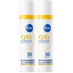 NIVEA SPF50 Q10 Kırışıklık Karşıtı Gündüz Yüz Bakım Kremi 40ml,Nemlendirici,Makyaj Bazı,Tüm Cilt Tonları (2 paketi)