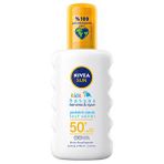 Nivea Sun Bebek SPF50 Koruma ve Bakım Hassas Cilt Çocuk Güneş Kremi Sprey 200 ml