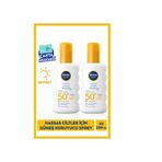 Nivea Sun Hassas Anında Koruma Spf 50+ 2x200 ml Uva Uvb Koruyucu Sprey