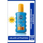 Nivea Sun Koruma ve Bronzluk 200 ml 50 Faktör Bronzlaştırıcı Krem