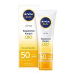 Nivea Sun Q10 Yaşlanma ve Leke Karşıtı Etkili SFP50 50 ml Güneş Kremi