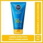 Nivea SUN SPF30 Yüksek Koruyucu Krem 175ml Yüz İçin UVA UVB Koruması ve Ferahlatıcı Özellik