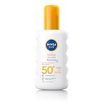 NIVEA SUN SPF50 Hassas Ciltlere Özel Çok Yüksek Güneş Koruyucu Sprey 200ml, Güneş Alerjisine Karşı Etkili,Kokusuz
